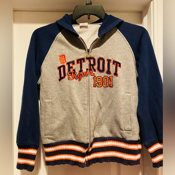 DETROIT TIGERS WOMENS JACKET LRG & PERFECT FOR THE SPRING & FALL DAYS TO COME❣️ - Picture 1 of 5